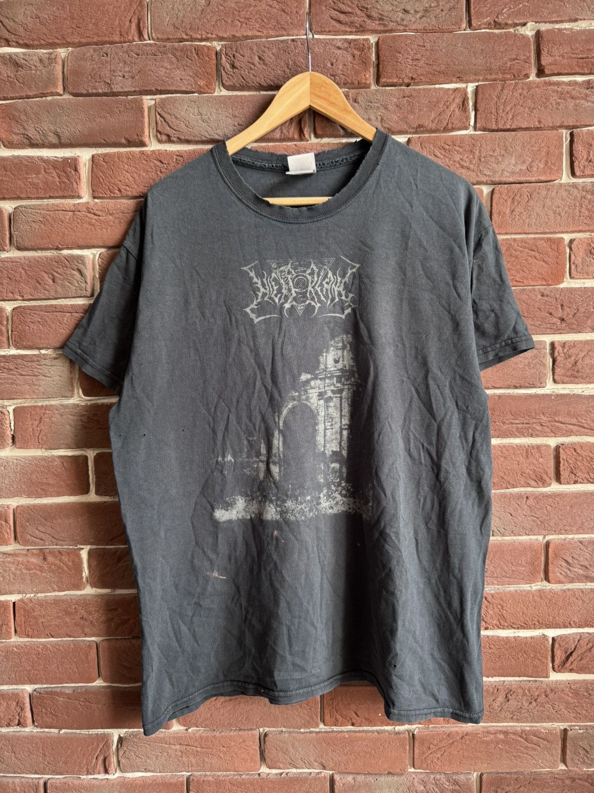 Band Tees Rare Vintage Niedergang 00s Black Metal Band T-Shirt Size US L / EU 52-54 / 3 - 1 Thumbnail