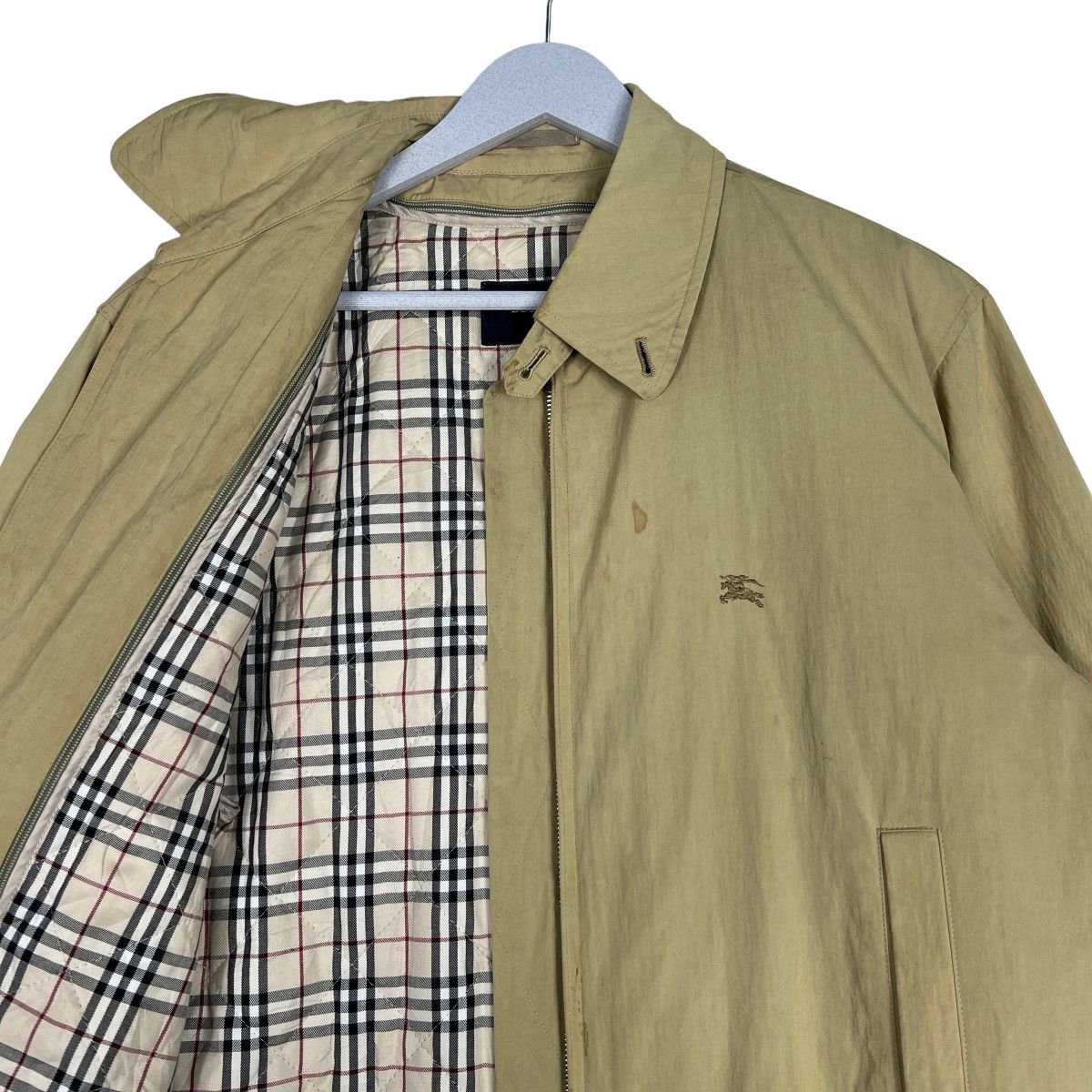 Burberry 🔥 BURBERRY NOVA CHECK LINED BLOUSON JACKET Size US S / EU 44-46 / 1 - 10 Thumbnail