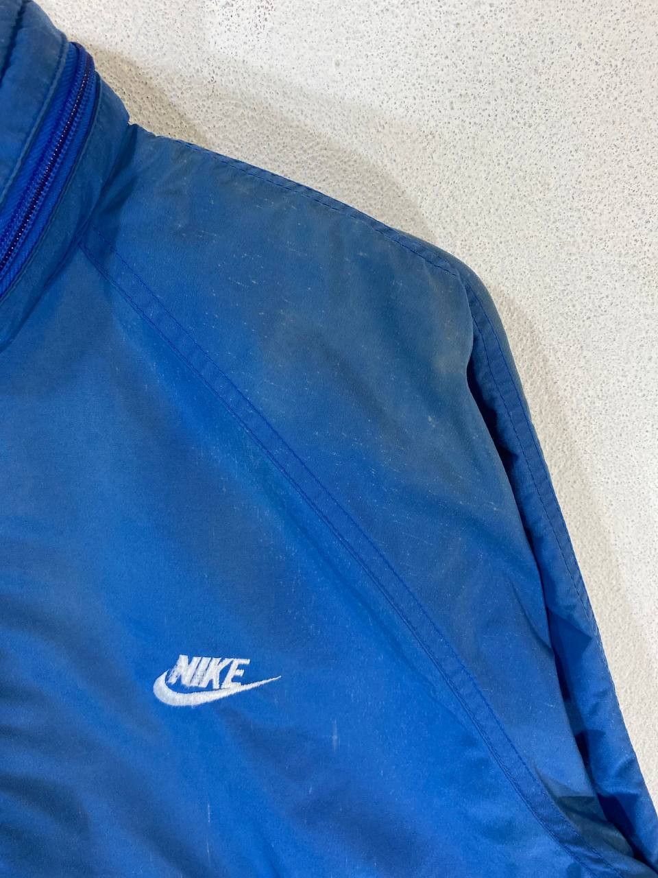 Nike vintage rare nike blue tag anorak jacket sunfaded Size US L / EU 52-54 / 3 - 3 Thumbnail