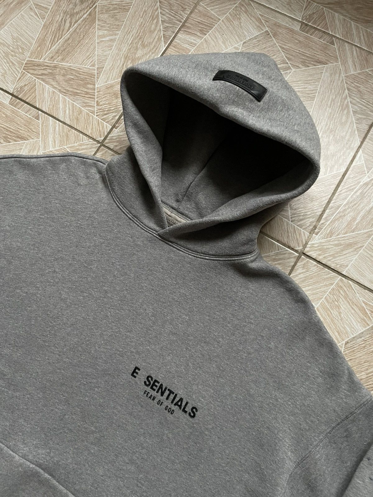 Essentials × Fear of God Designer Streetwear Y2K Rap Fear Of God ESSENTIALS Big Logo Size US M / EU 48-50 / 2 - 4 Thumbnail