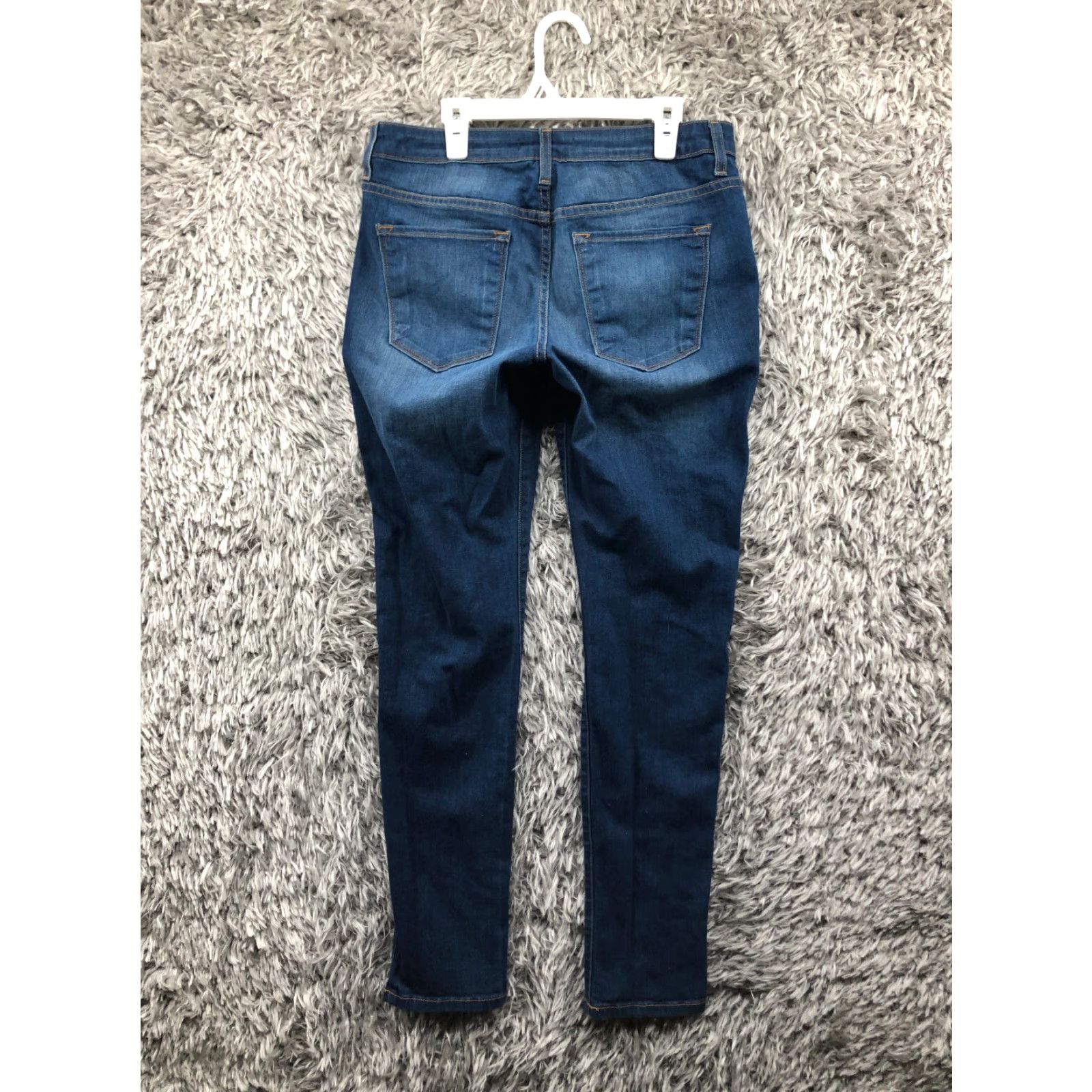 Denime Four Seasons Jeans Womens Size 29 Dark Wash Blue Denim Skinny Size 29" - 5 Thumbnail