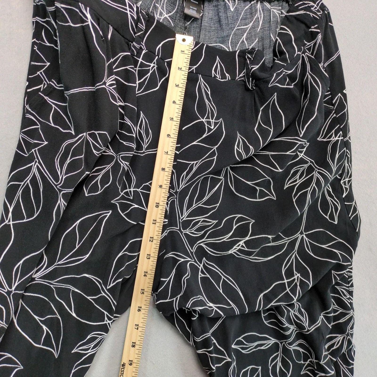 Other Torrid Black Tropical Print Wide Leg Pants Womens Plus Sz 3X Size 42" / US 20 - 7 Thumbnail