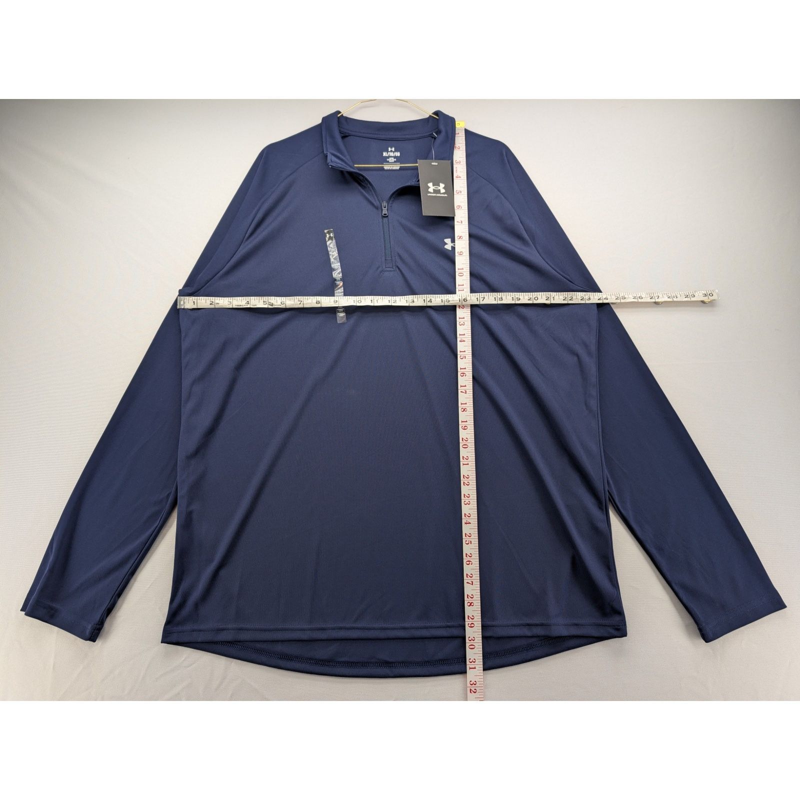 Under Armour NWT Under Armour Men's UA Velocity 2.0 ¼ Zip size XL Size US XL / EU 56 / 4 - 5 Thumbnail