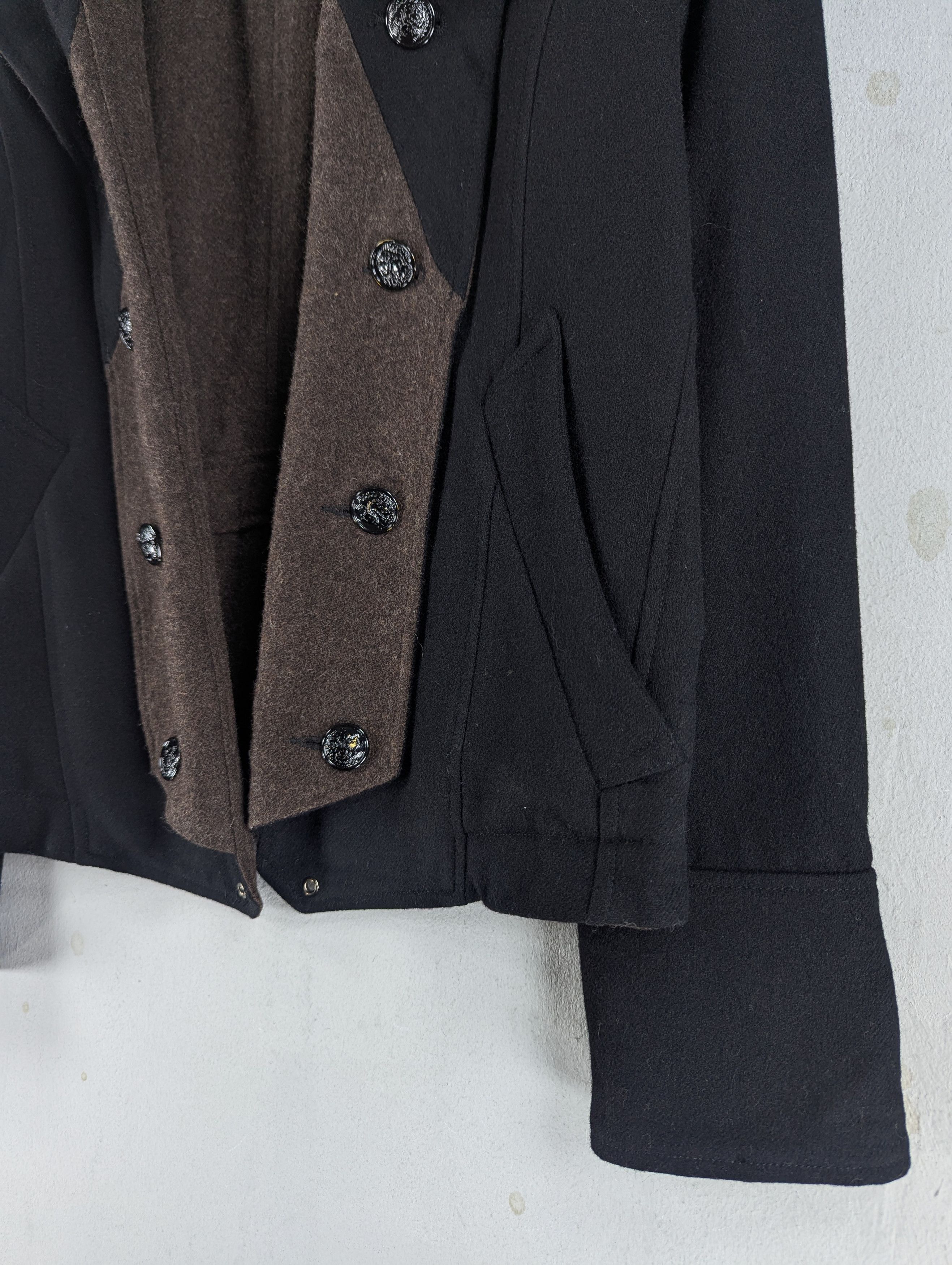 PPFM PPFM Double Collar Reversible Wool Hooded Jacket Size US L / EU 52-54 / 3 - 5 Thumbnail