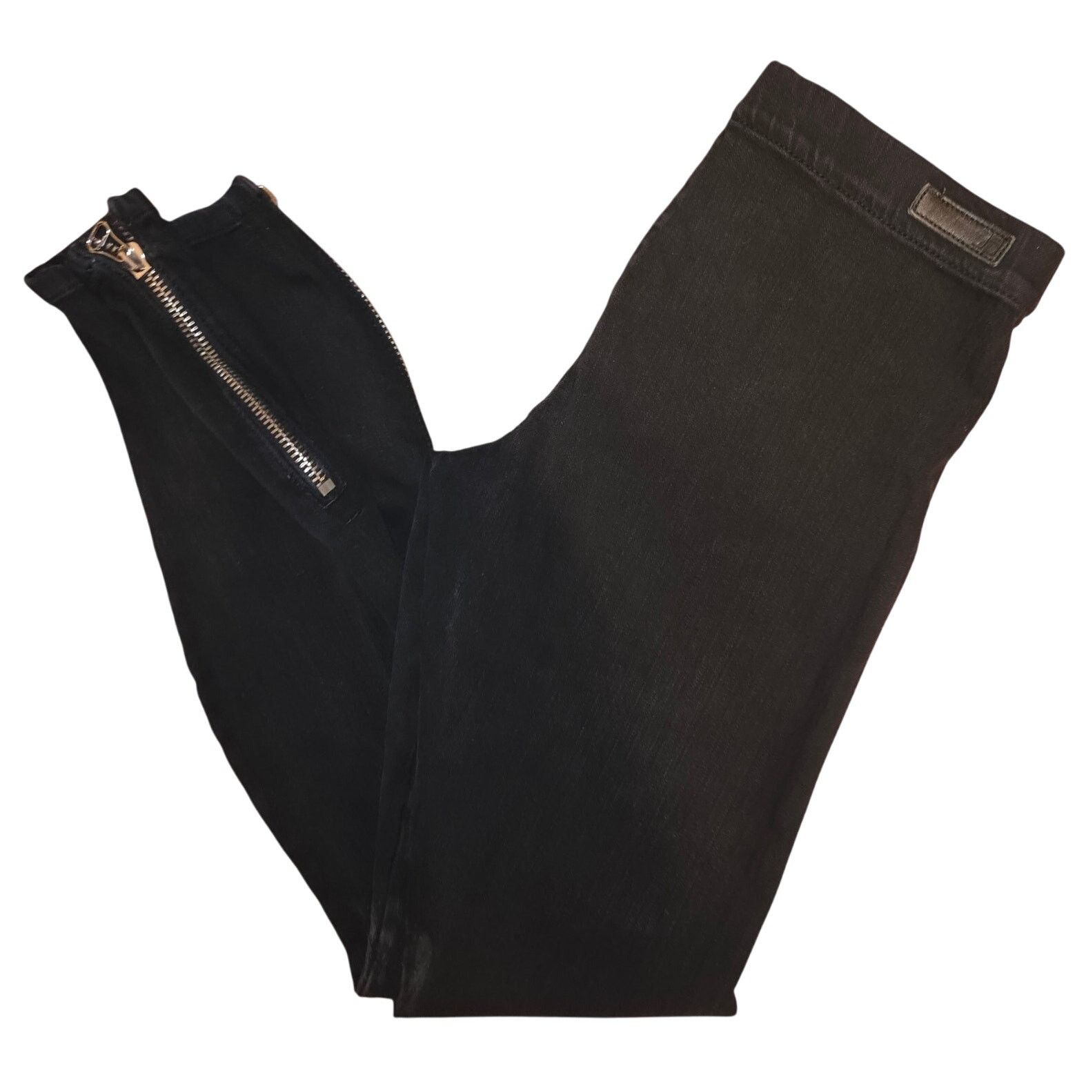 Joe's JOES JEANS The Legging Pull On Black Denim - XS Size 26" / US 2 / IT 38 - 4 Thumbnail