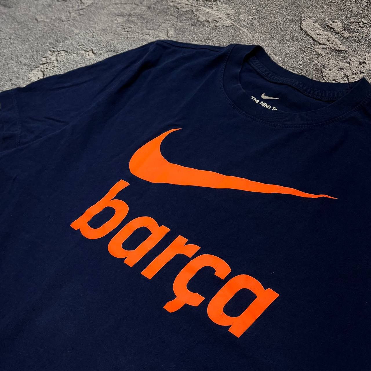 Nike × Vintage Barcelona Nike tee big logo Barca swoosh size M Size US M / EU 48-50 / 2 - 6 Thumbnail
