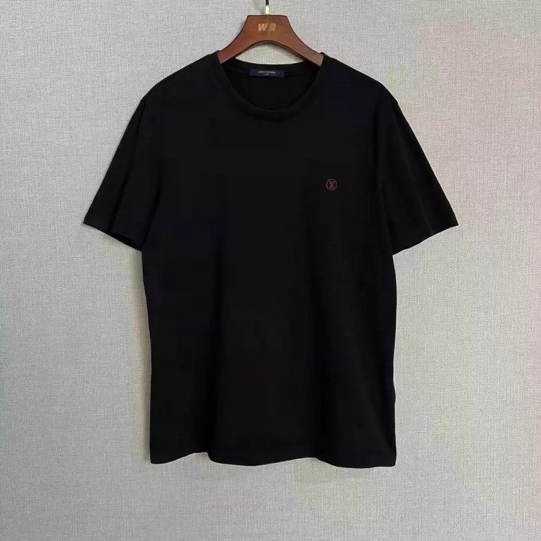 Louis Vuitton Louis Vuitton Black Short Sleeve T-Shirt- DMC Size US L / EU 52-54 / 3 - 1 Thumbnail