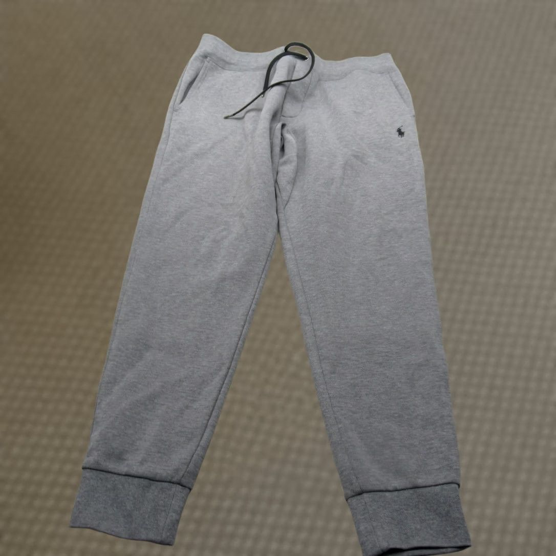 Polo Ralph Lauren Polo Ralph Lauren Sweat Pants Jogger Mens Medium Gray 32x28 Drawstring Zipper Pocket Logo Front Size US M / EU 48-50 / 2 - 1 Thumbnail