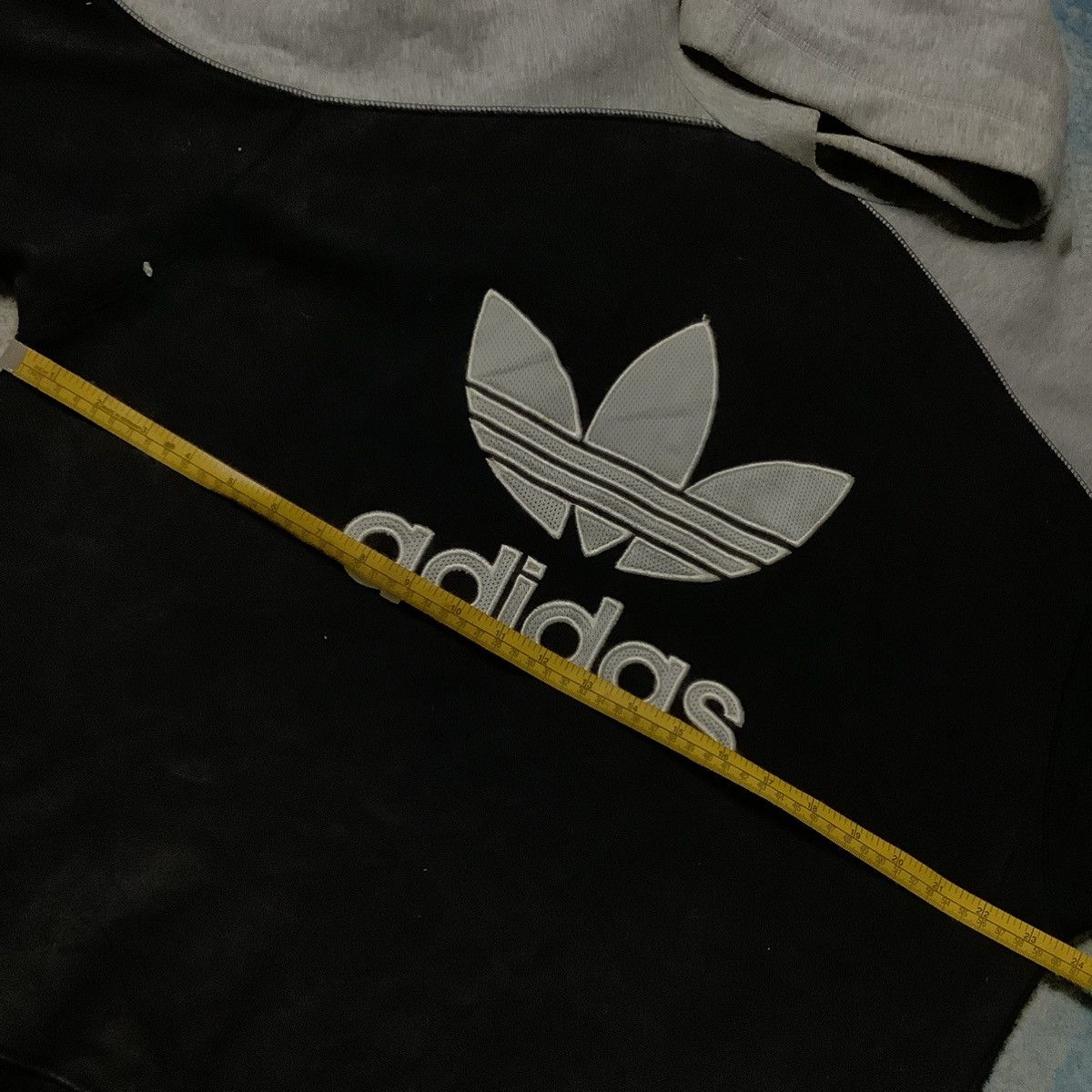 Adidas × Vintage Y2K Adidas Big Logo Vintage Boxy Hoodie Size US M / EU 48-50 / 2 - 7 Thumbnail