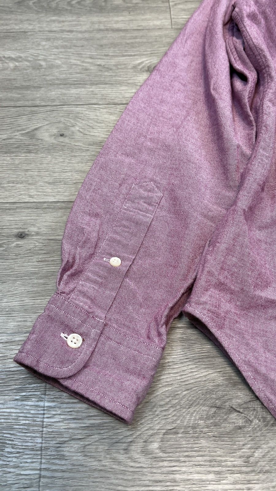 Polo Ralph Lauren Polo Ralph Lauren Vintage Pink Oxford Button Down slim Shirt Size US S / EU 44-46 / 1 - 8 Thumbnail