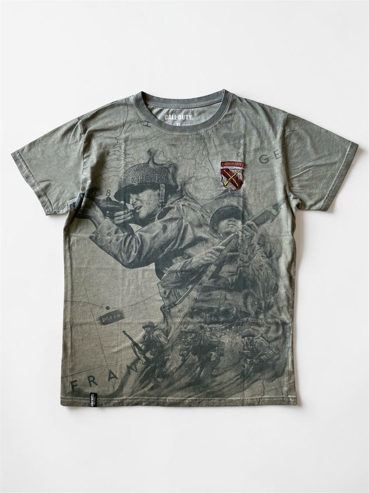 Playstation Call of Duty WWII OVP T-shirt Activision Size US XL / EU 56 / 4 - 1 Thumbnail