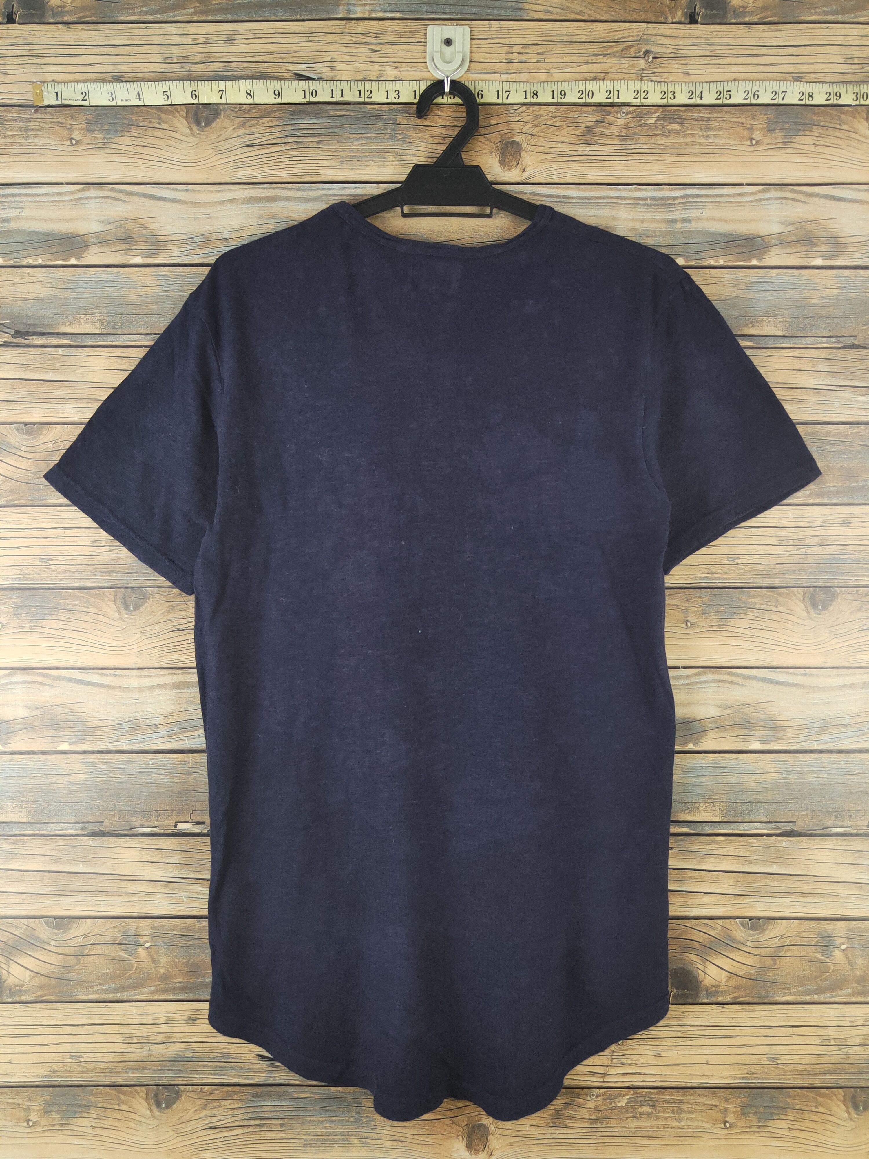 Japanese Brand DL PPFM Navy Short Sleeve T-shirt #2770 Size M / US 6-8 / IT 42-44 - 8 Thumbnail