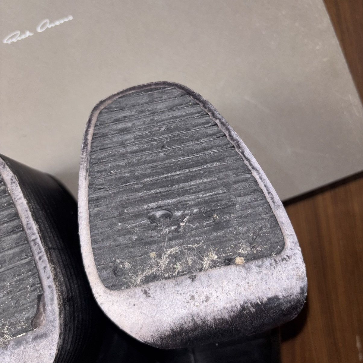 Rick Owens Rick Owens "FW19 Larry" Kiss Boots Size US 10 / IT 40 - 21 Thumbnail