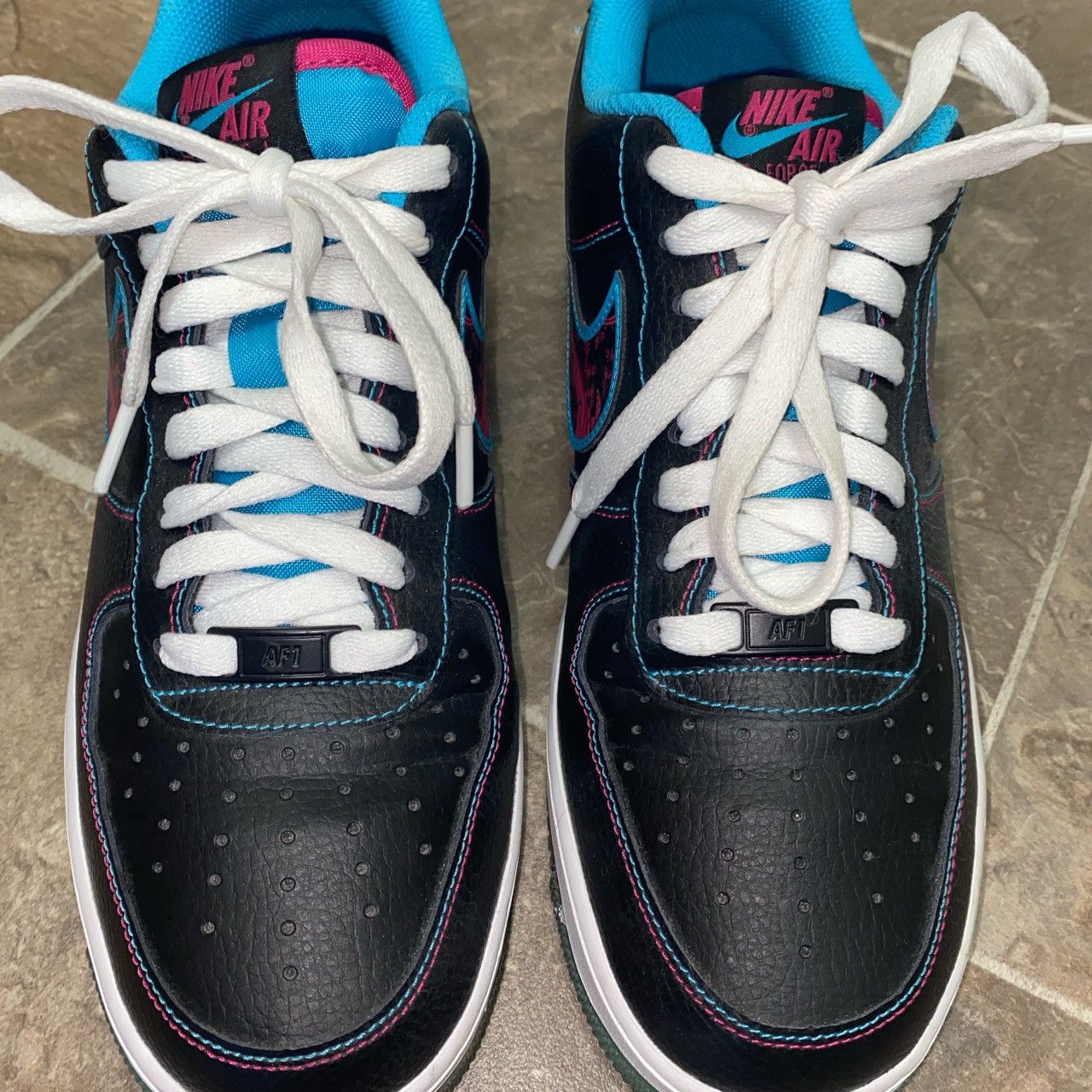Nike Air Force 1 ‘Miami nights’ Size US 9 / EU 42 - 4 Thumbnail