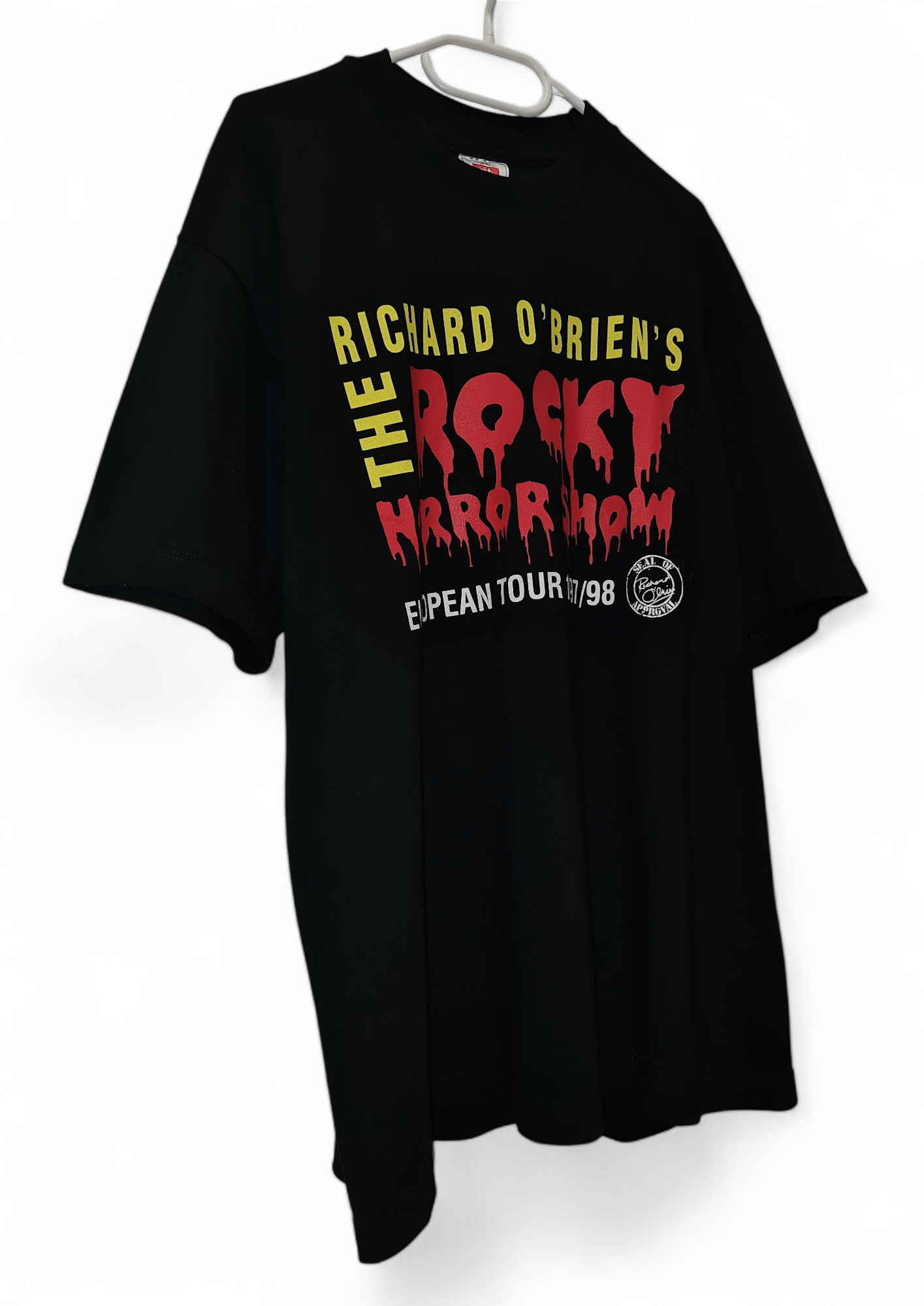 Expert Horror 90s Vintage Rocky Horror Picture Show Europian Tour Tshirt Size US XL / EU 56 / 4 - 2 Thumbnail