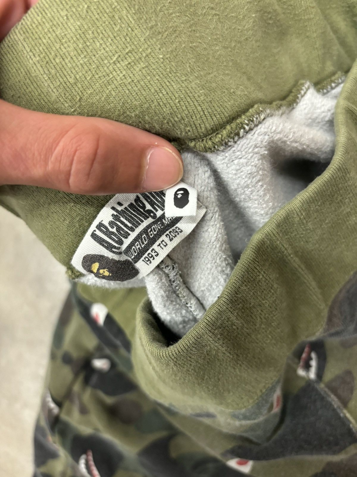 Bape Bathing Ape Camo Shorts Size US 31 - 4 Thumbnail