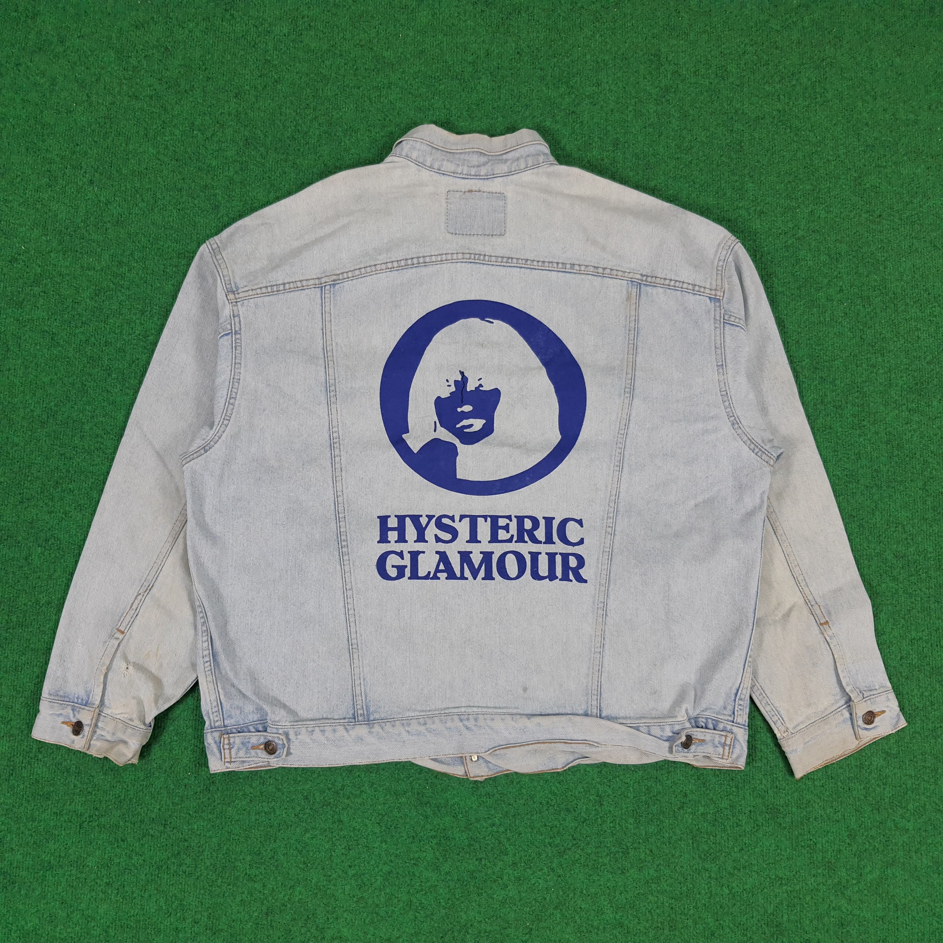 Levi's Vintage Levi's Denim Hysteric Glamour Custom Jeans Jacket Size US XXL / EU 58 / 5 - 1 Thumbnail