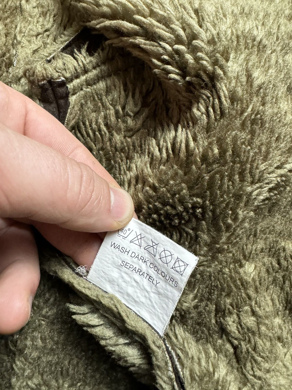 If Six Was Nine × Vintage Vintage Y2K Fuzzy Fur Hood Sued Alaska Avantgarde Vests Size US M / EU 48-50 / 2 - 9 Thumbnail