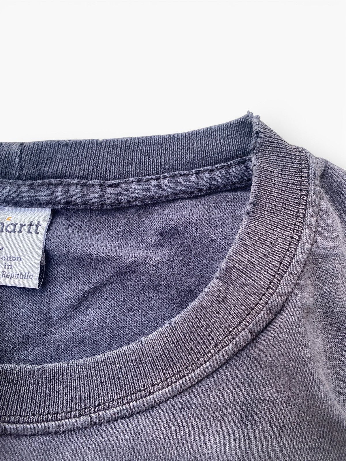 Carhartt Vintage Carhartt Pocket T-Shirt Black Faded Workwear Tee Size US L / EU 52-54 / 3 - 5 Thumbnail