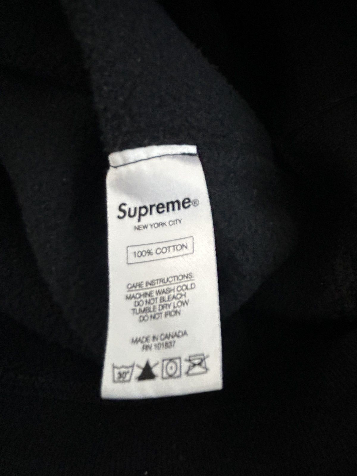 Supreme Supreme Spin Crewneck Black Size Large Size US L / EU 52-54 / 3 - 5 Thumbnail