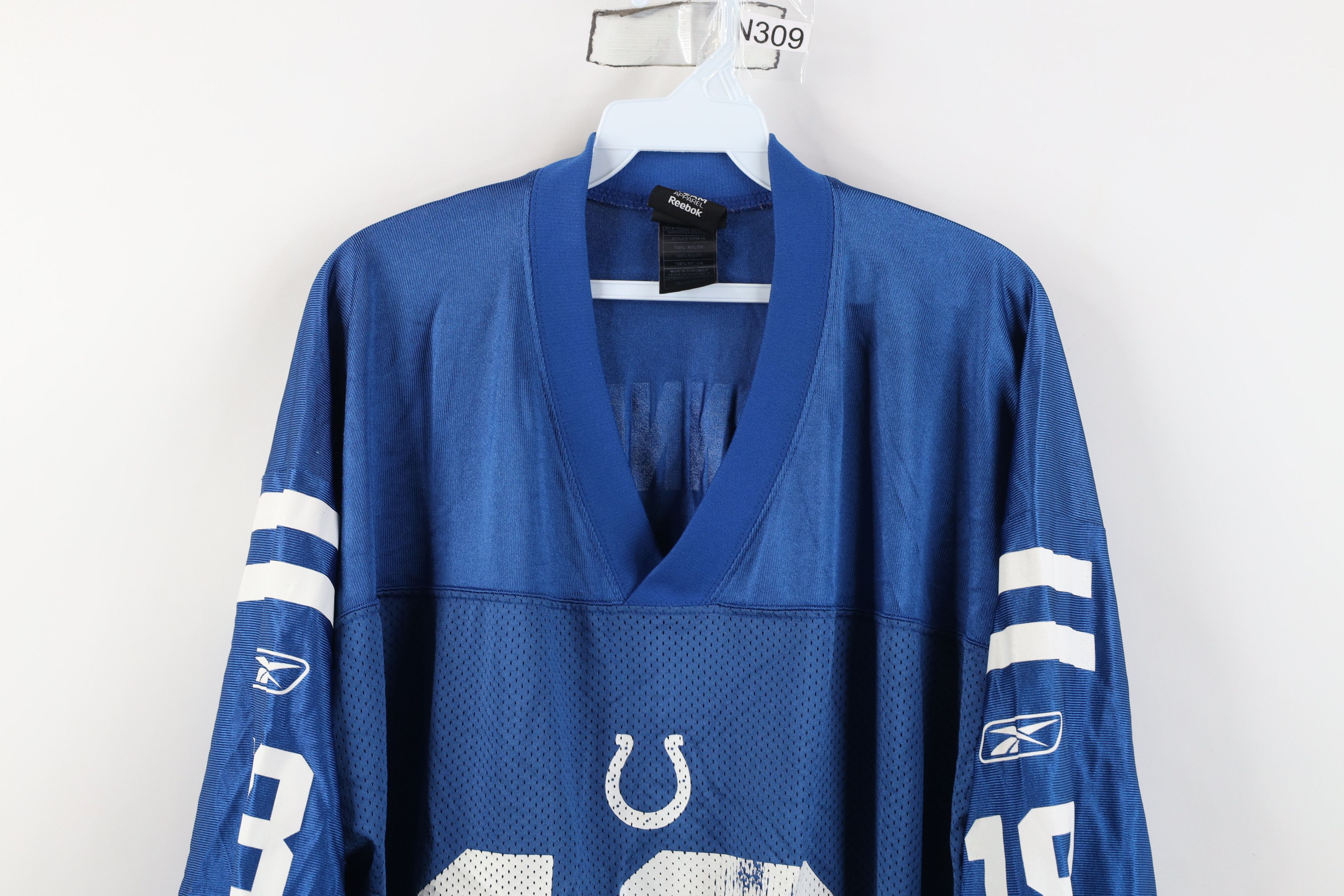 Reebok Vintage Reebok Peyton Manning Indianapolis Colts Jersey Size US XXL / EU 58 / 5 - 2 Thumbnail