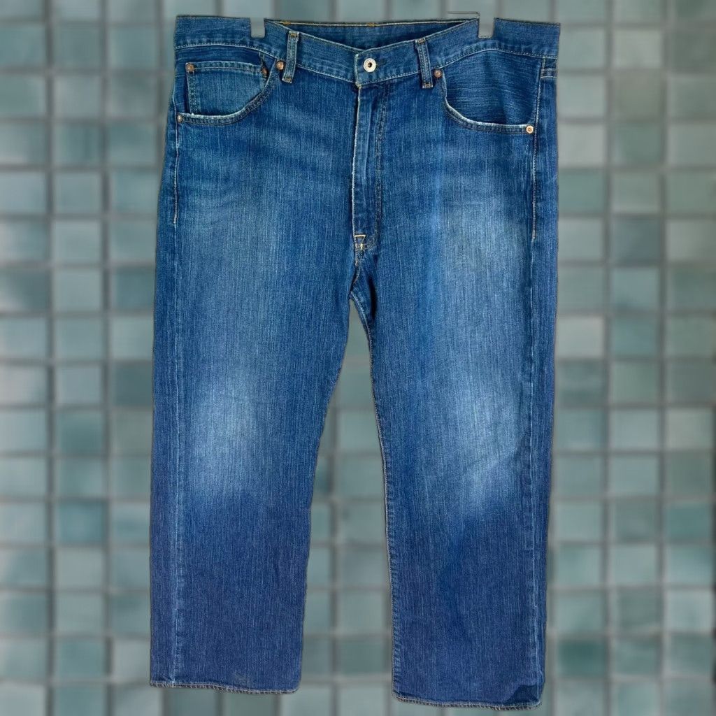 Ralph Lauren Ralph Lauren Jeans - Original Fit Straight Leg - Size 40 X 30 - Blue Denim - 5-Pocket - Regular Rise - Mens Size US 40 / EU 56 - 1 Thumbnail