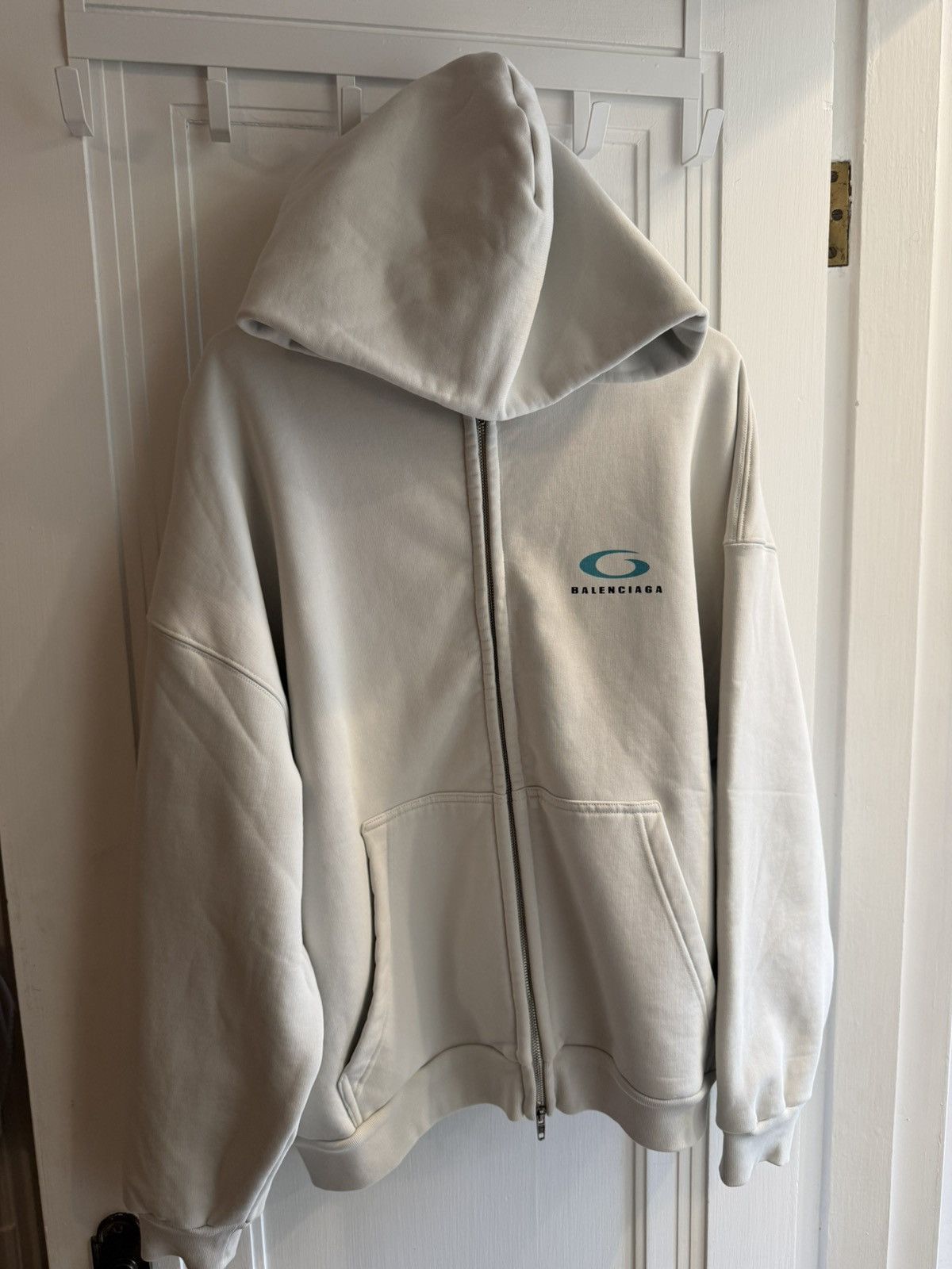 Balenciaga Balenciaga Sports Icon Zip Hoodie Size US L / EU 52-54 / 3 - 1 Thumbnail
