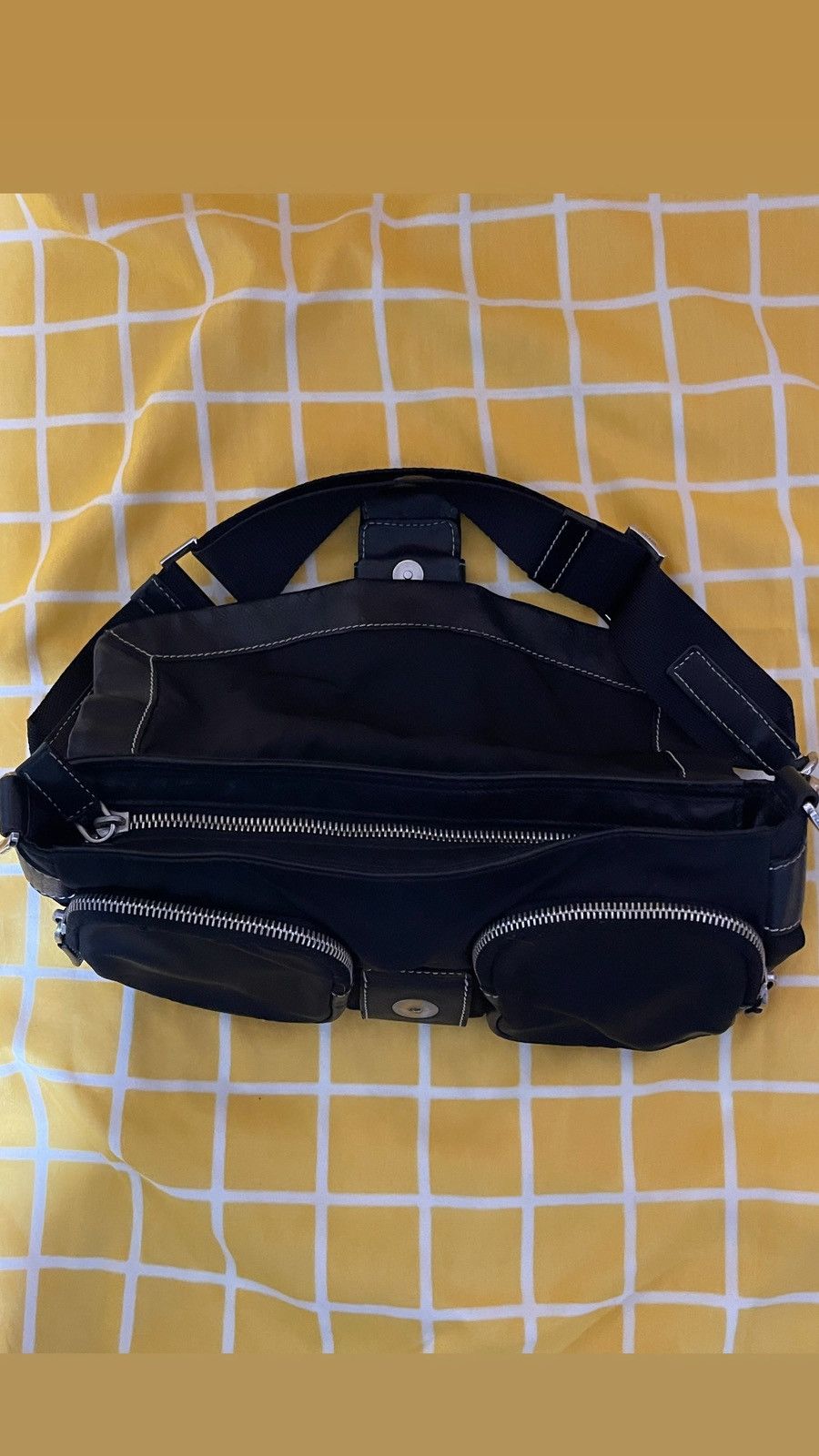 Prada Prada Tessuto Nylon Buckle Baguette Size ONE SIZE - 8 Thumbnail