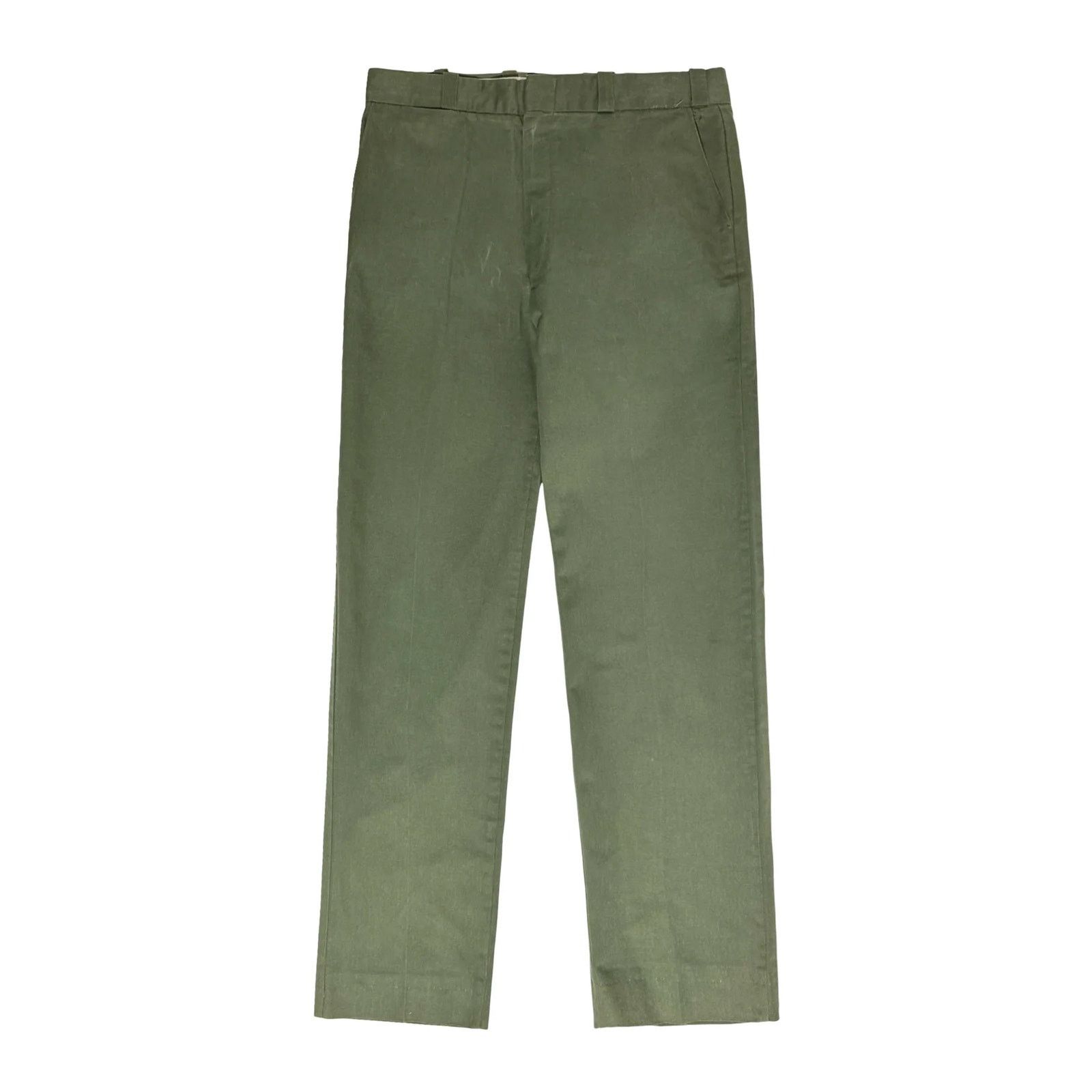 Sears 1970s Sears Fieldmaster Olive Chino Pants – Made in USA Size US 34 / EU 50 - 1 Thumbnail