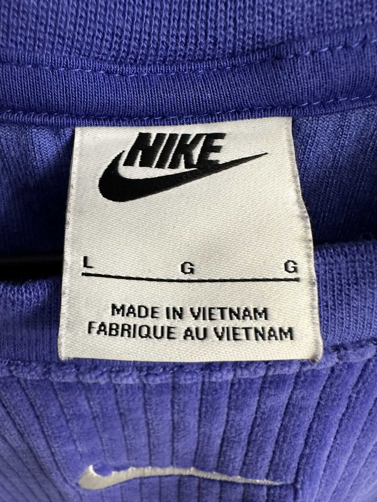 Nike Nike Velour Shirt Size US L / EU 52-54 / 3 - 3 Thumbnail