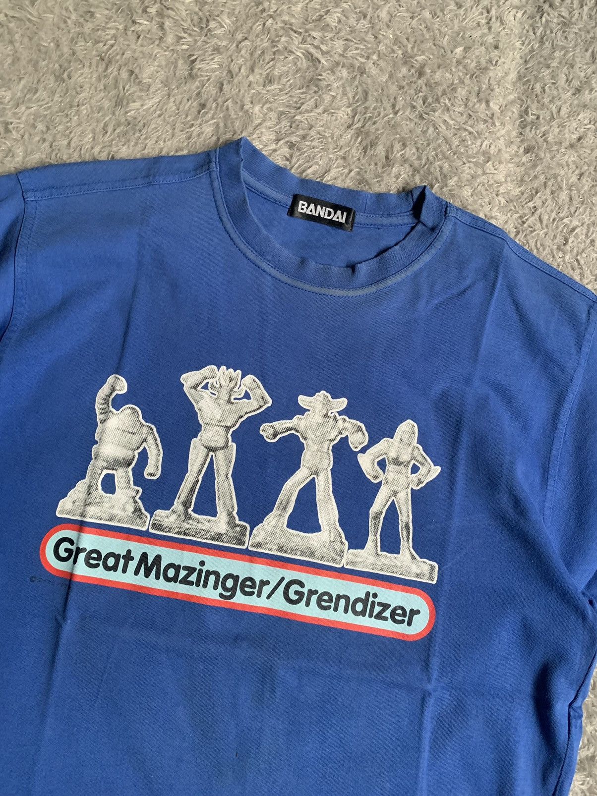 Japanese Brand Vintage Anime Great Mazinger/ Grendizer Bandai Tee Size US L / EU 52-54 / 3 - 2 Thumbnail