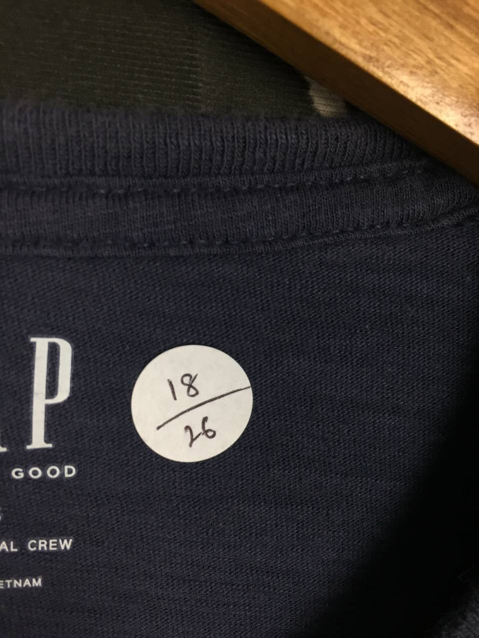 Gap GAP Japan Flag Logo Essential Crew Tee Size XS Size US XS / EU 42 / 0 - 11 Thumbnail