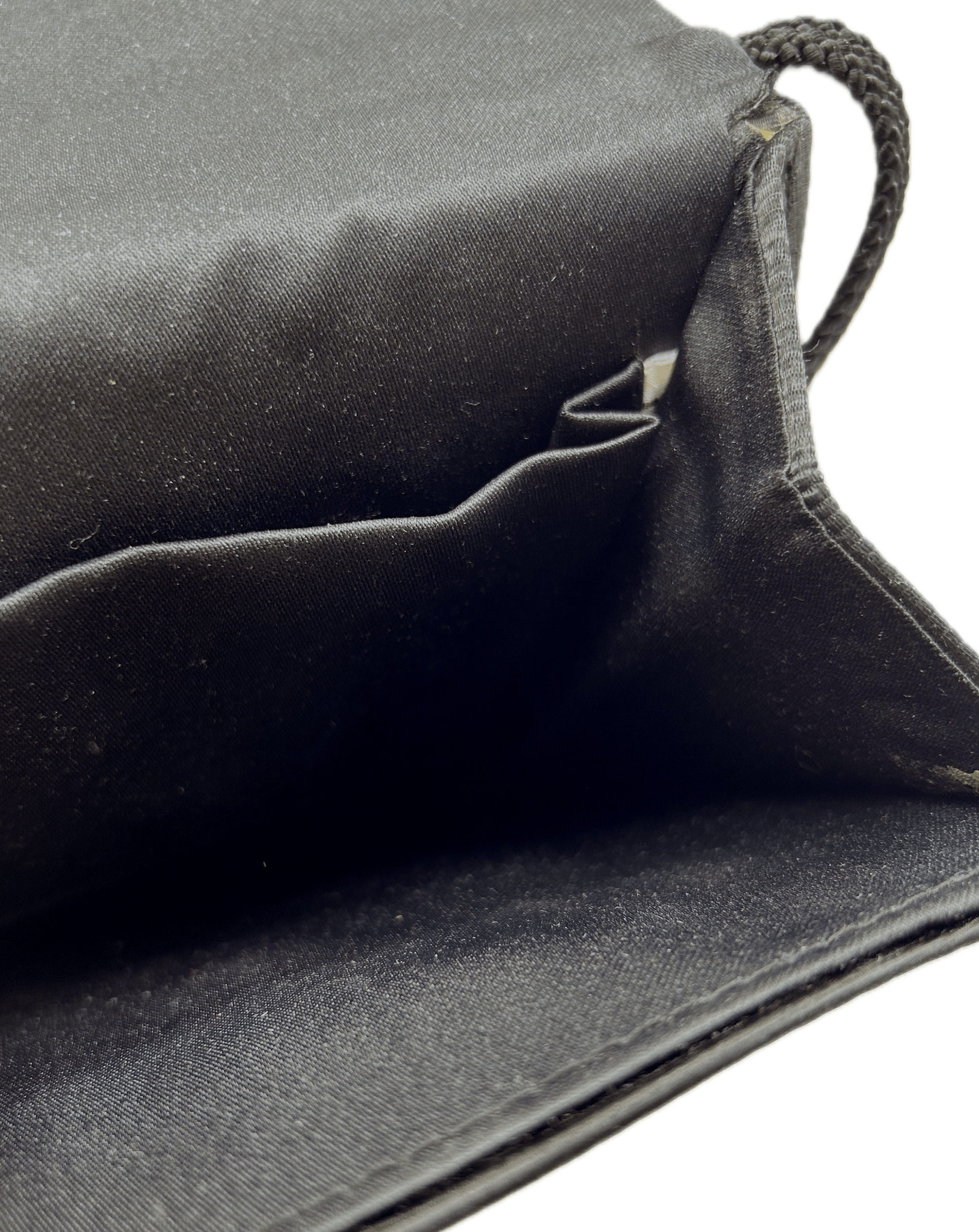 Vintage 1980's Genie Black Evening Bag Size ONE SIZE - 5 Thumbnail
