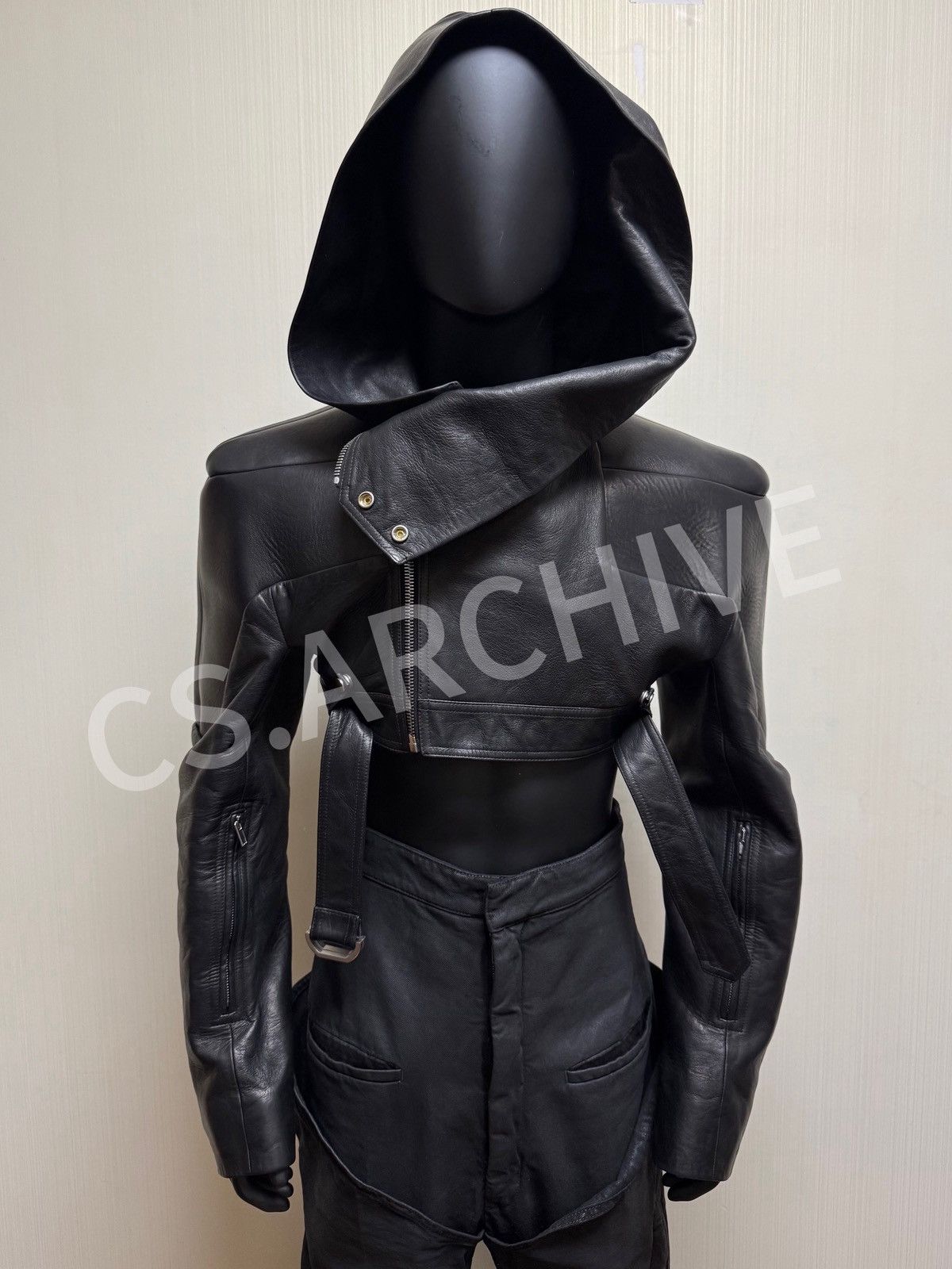 Rick Owens Rick owens 25SS Micro stooges Leather jacket Size US M / EU 48-50 / 2 - 5 Thumbnail