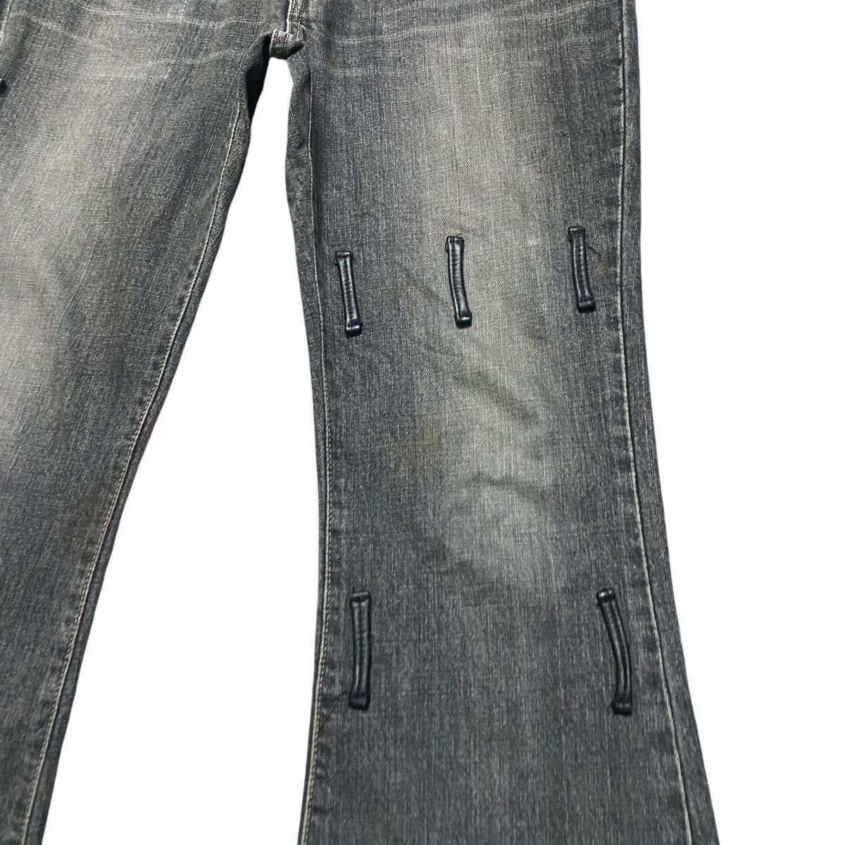 Edwin Vintage Edwin 800sx Black Denim Super Flare Jeans Size US 32 / EU 48 - 7 Thumbnail
