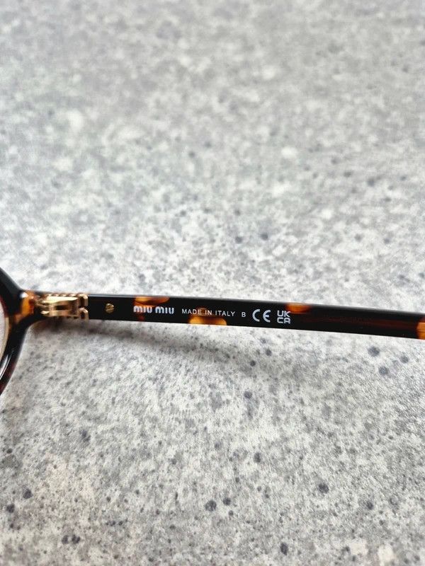 Miu Miu Miu Miu Men's Brown SMU 04Z-F Sunglasses Size ONE SIZE - 6 Thumbnail