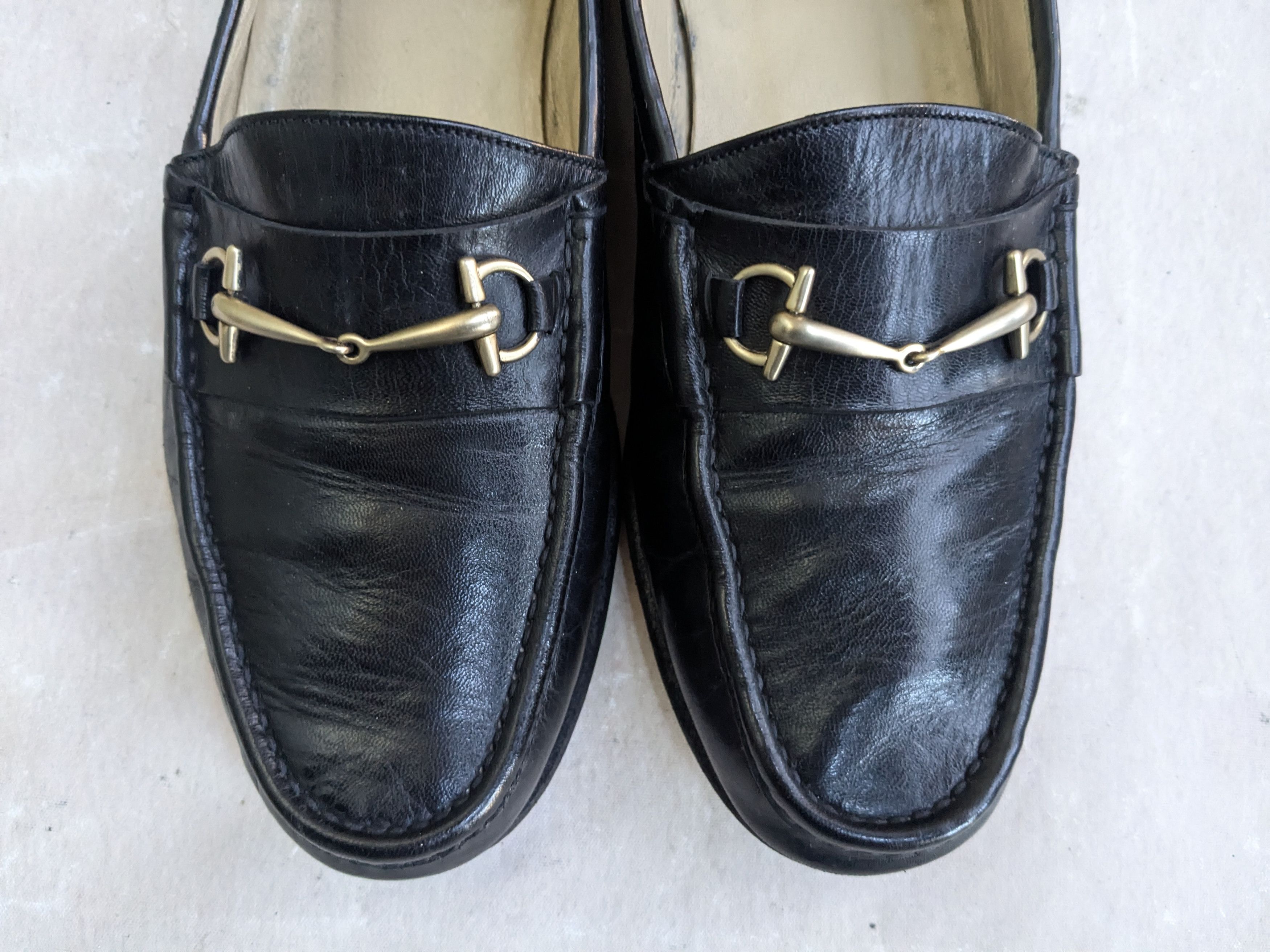 Gucci Gucci Horsebit Loafers Black Leather 9.5 Size US 9.5 / EU 42-43 - 3 Thumbnail