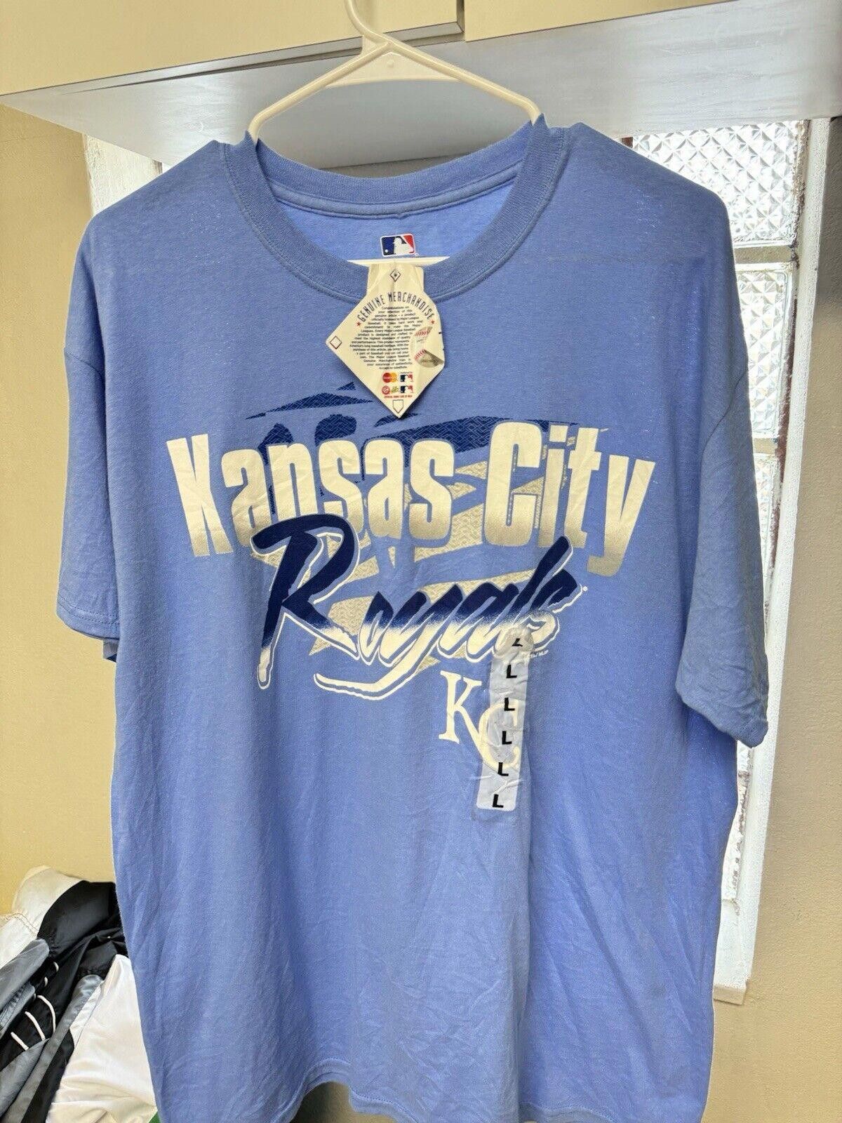 MLB Vintage NWT MLB Kansas City Royals Tshirt Size US L / EU 52-54 / 3 - 2 Thumbnail