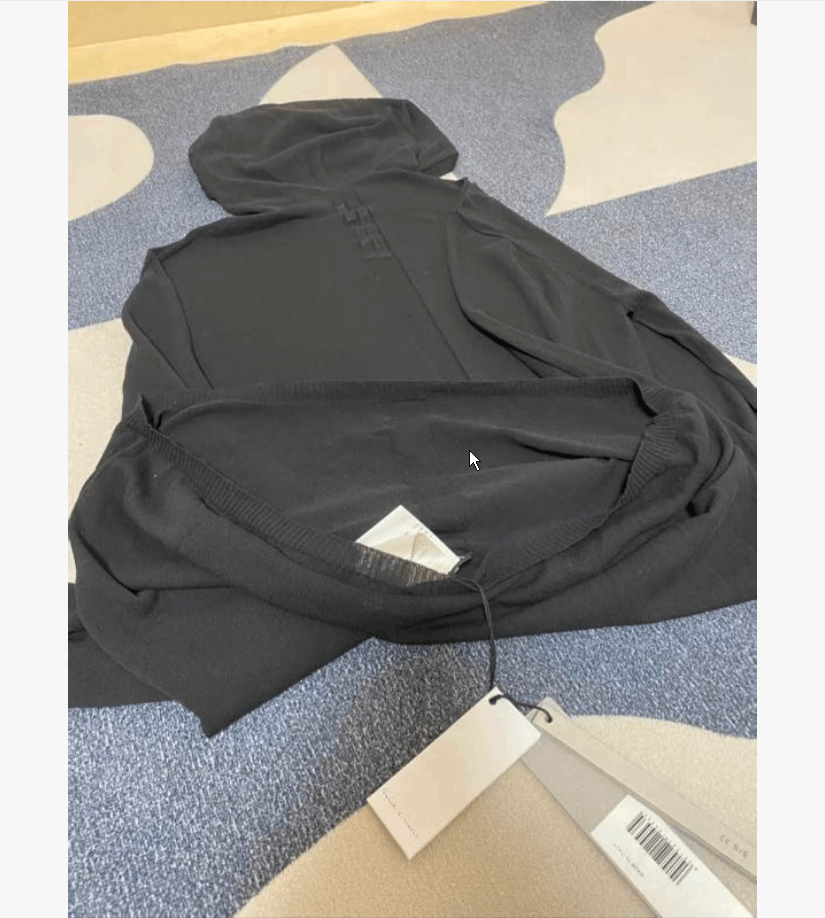 Rick Owens Rick Owens Black Hoodie Unisex L Size US L / EU 52-54 / 3 - 5 Thumbnail