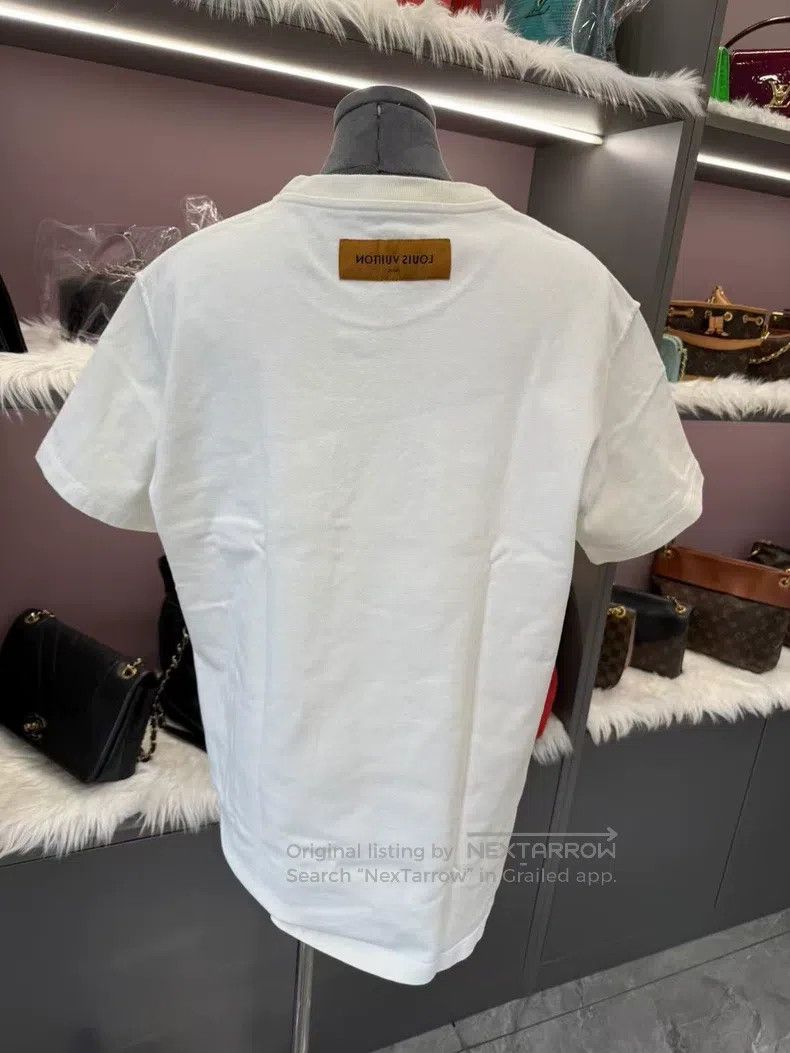 Louis Vuitton Louis Vuitton Cursive monogram embroidered half-sleeve T-s Size US L / EU 52-54 / 3 - 4 Thumbnail