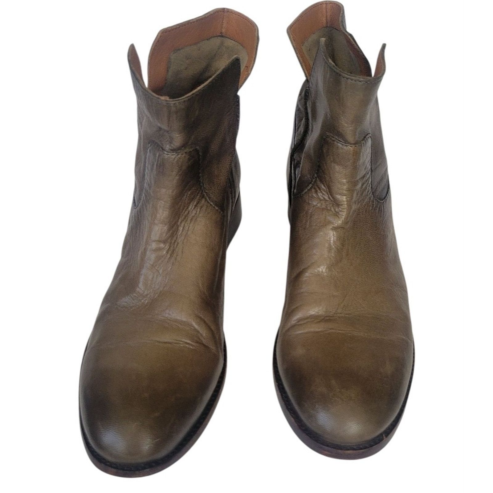 Frye Frye Melissa Slouch Women Brown Bootie size 9B Size US 9 / IT 39 - 3 Thumbnail