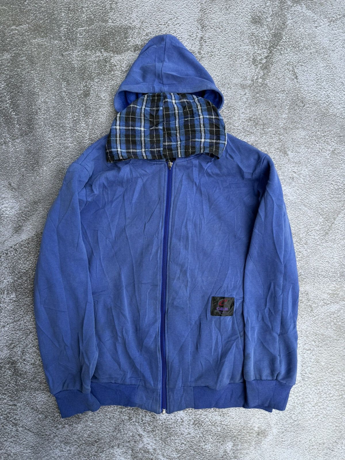 Japanese Brand Double layer zipper hoodie style Ifsixwasnine lgb Size US L / EU 52-54 / 3 - 3 Thumbnail