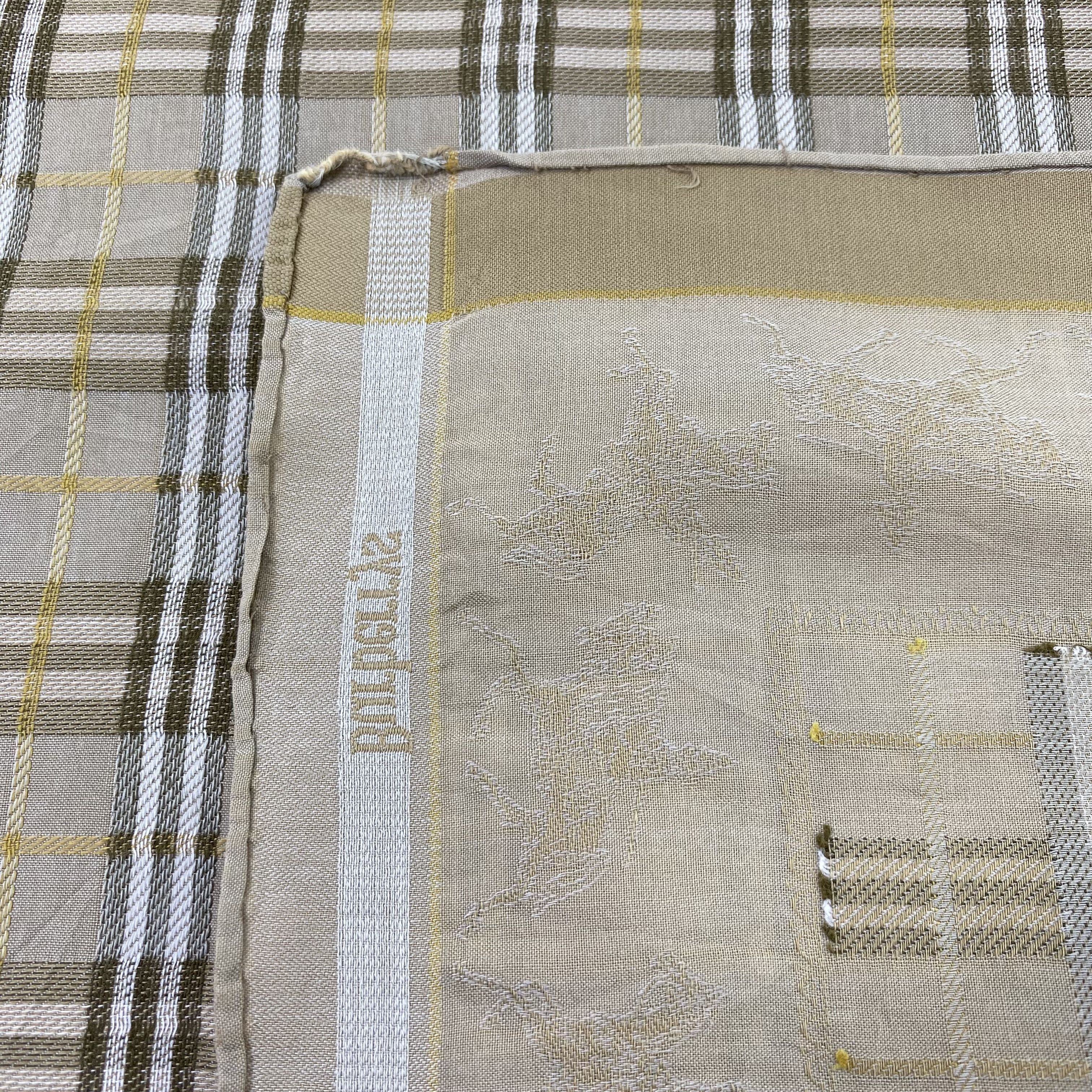 Burberry vintage Burberrys Handkerchief Neckerchief Bandana-B1679 Size ONE SIZE - 6 Thumbnail