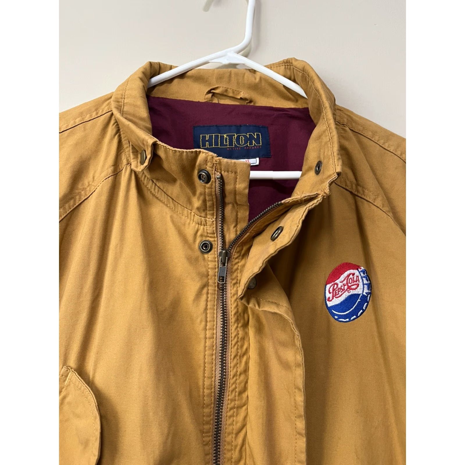 **VINTAGE Pepsi Parka Mens XL Brown Work Wear** User: Vintage Pepsi Parka Mens XL Brown Work Wear