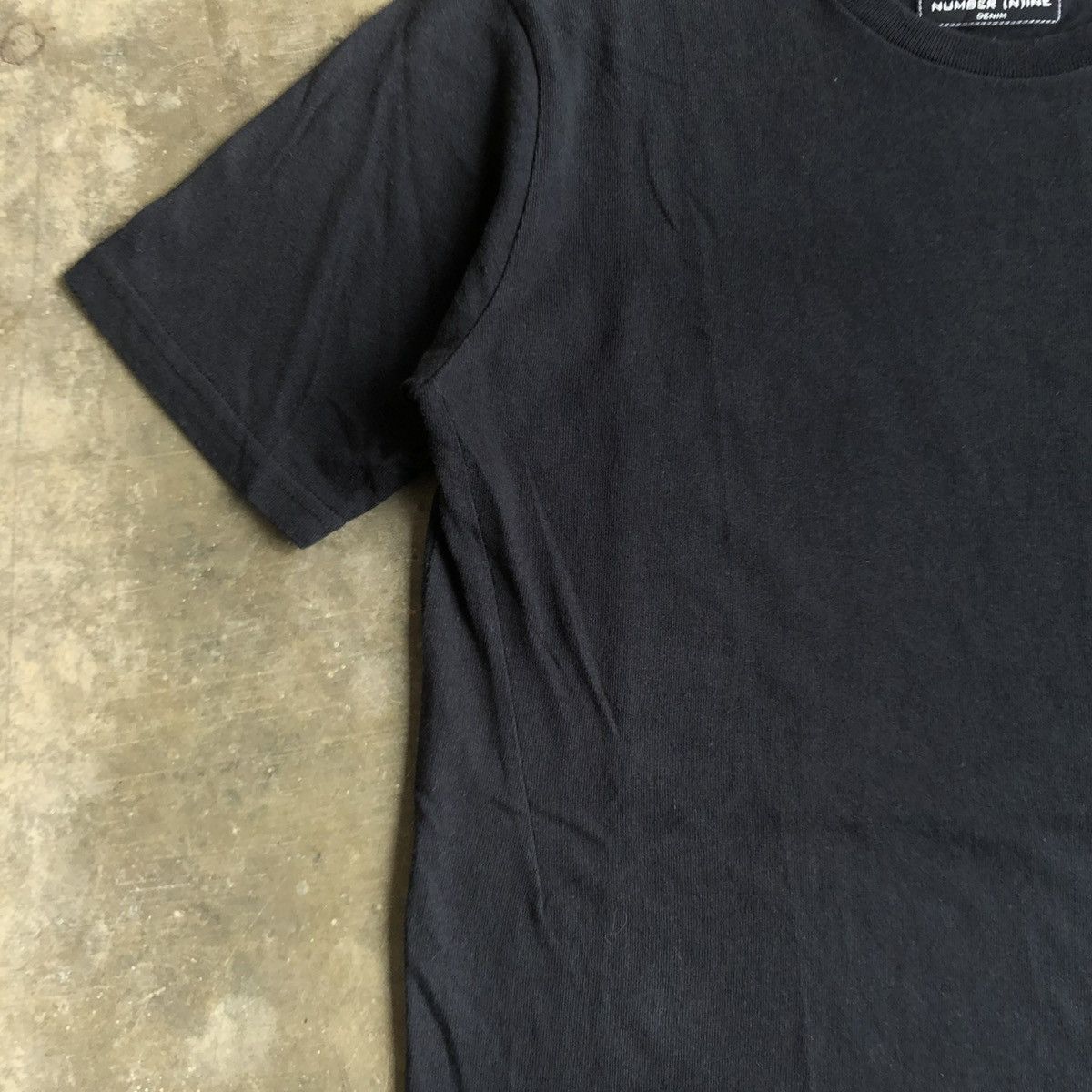 Number (N)ine Number (N)ine Denim / Travis Flacko Scott 2 Tone Pocket Tee Size US S / EU 44-46 / 1 - 6 Thumbnail