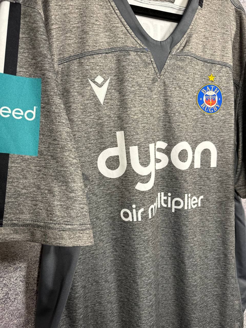 Macron Bath Rugby Union Away Shirt 2022/23 Macron 5XL Size Size US XXL / EU 58 / 5 - 6 Thumbnail
