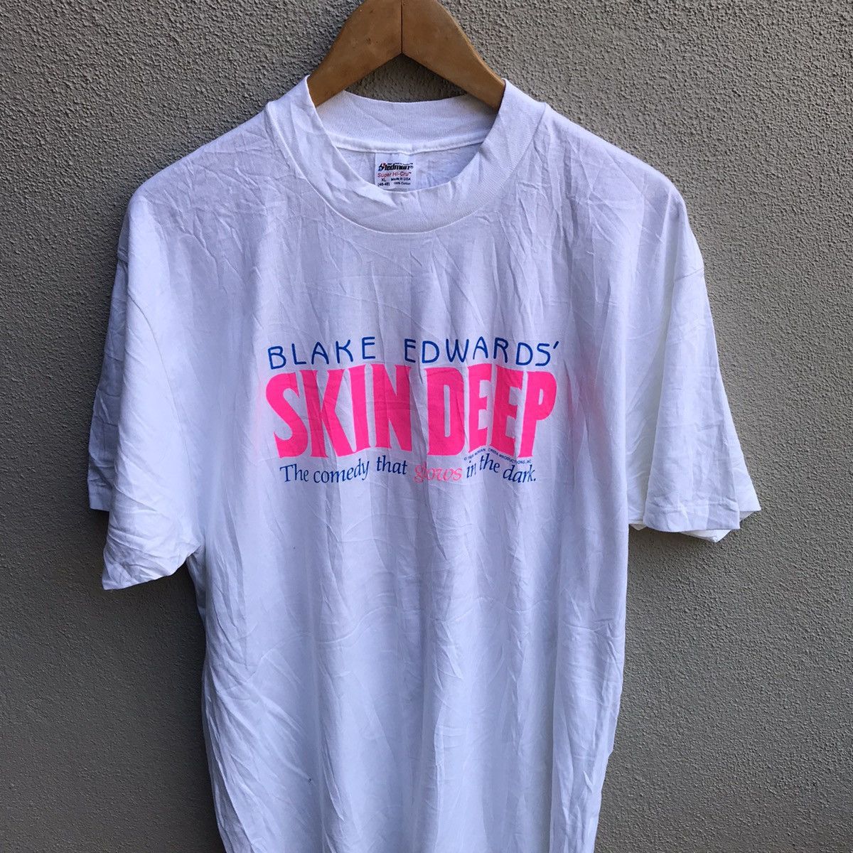 Vintage Vintage 90s SKIN DEEP movie tee blake edwards Size US XL / EU 56 / 4 - 2 Thumbnail