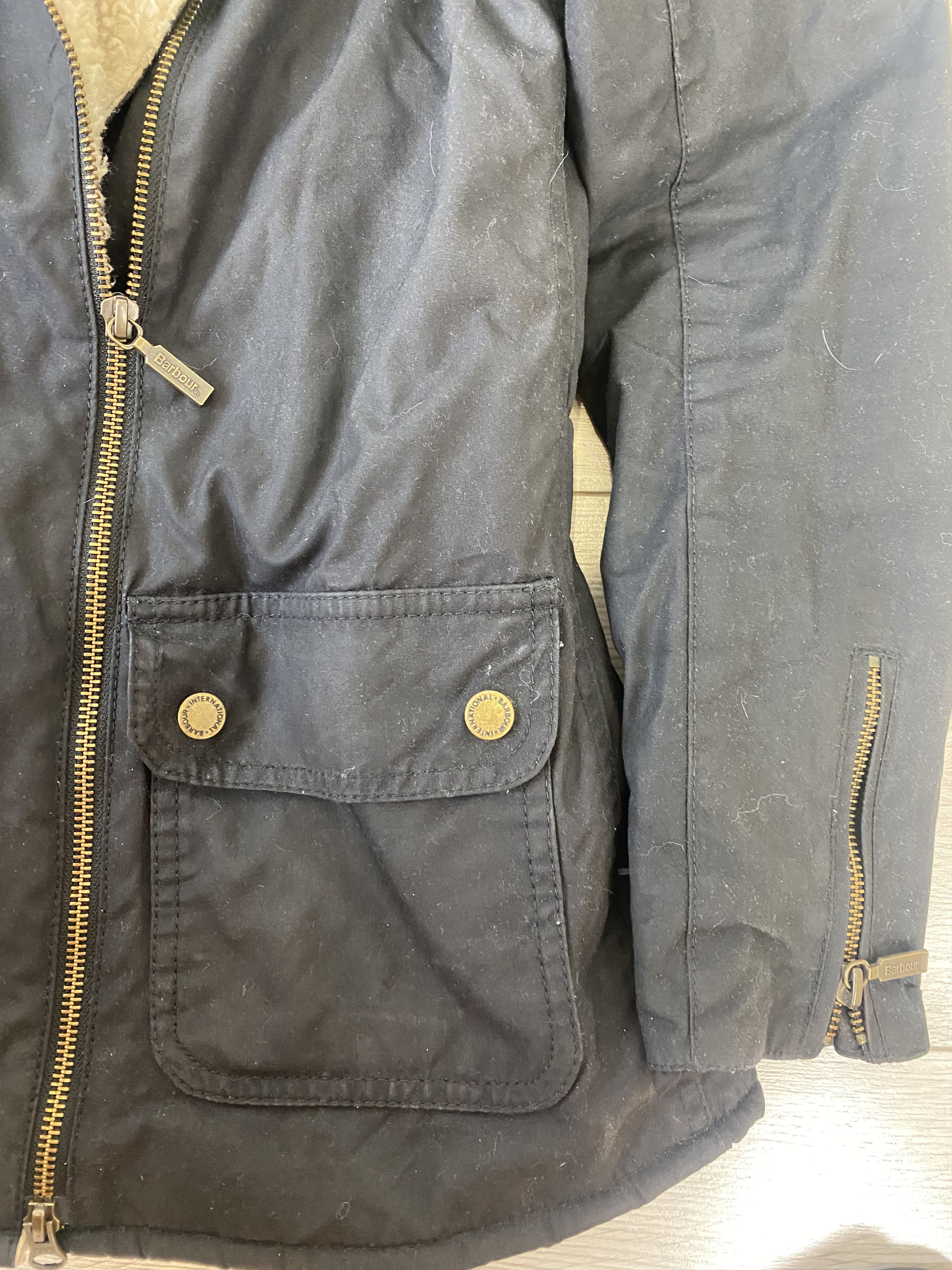 Barbour Barbour International Springer Wax Jacket Size M / US 6-8 / IT 42-44 - 9 Thumbnail