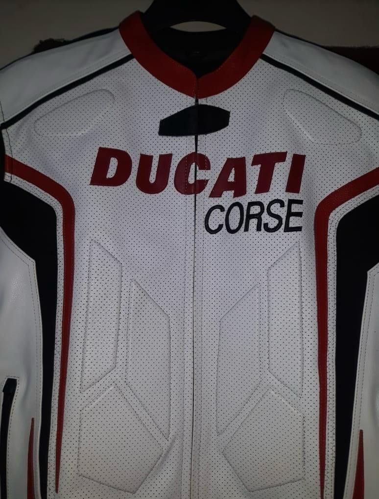 Ducati × Vintage Vintage Ducati Corse Motorbike Leather Jacket Size US L / EU 52-54 / 3 - 2 Thumbnail