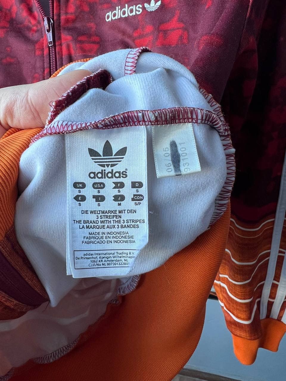 Adidas 2005 AOP ADIDAS X WILHELM BUNGERT TENNIS DESIGN JACKET ZIP Size US S / EU 44-46 / 1 - 11 Thumbnail